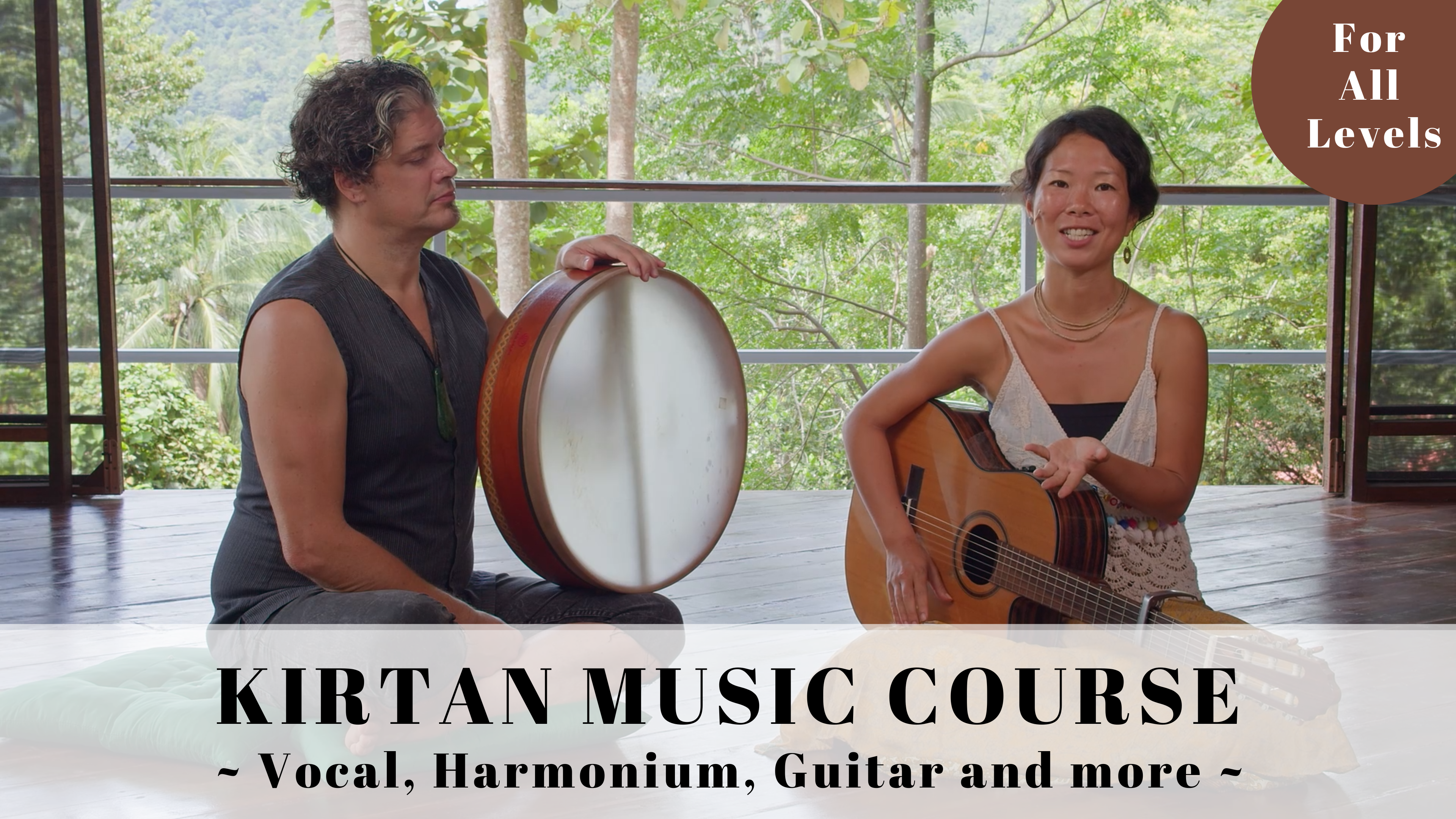 Kirtan Music Course – Vocal, Harmonium, Guitar and more